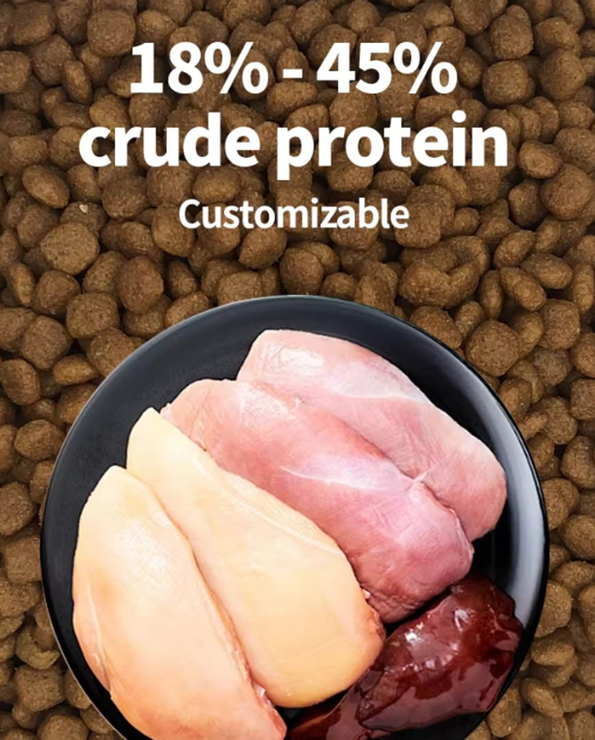 18%-45%crude protein Customizable