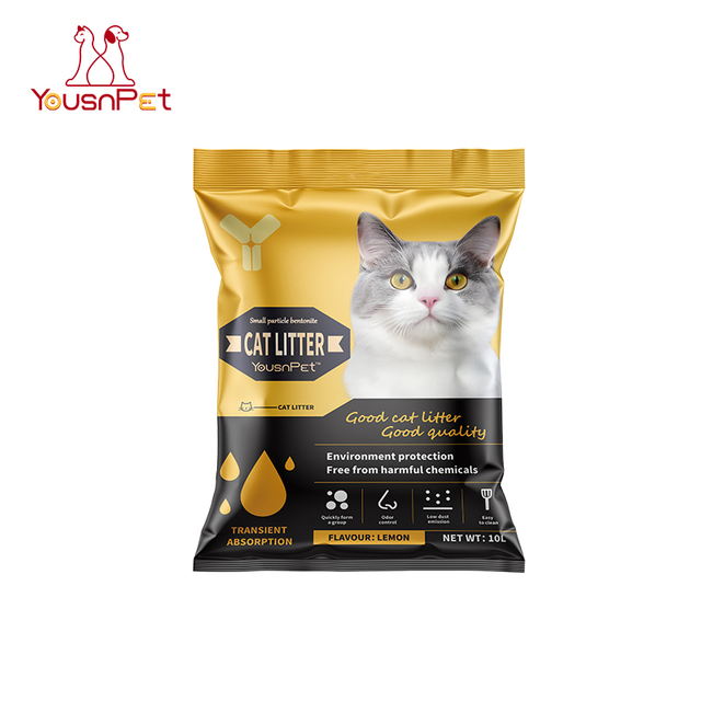 Lemon Small Particle Cat Litter 