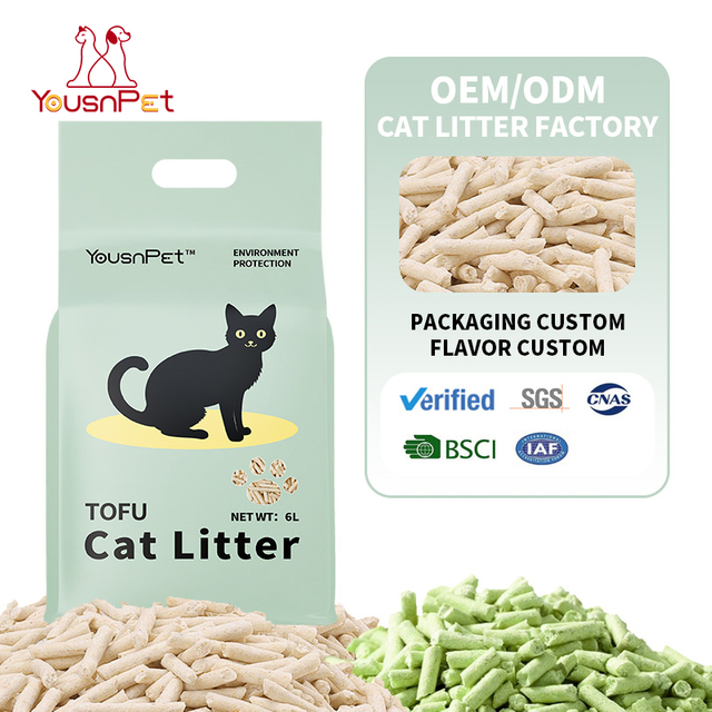 Custom Strip Tofu Cat Litter