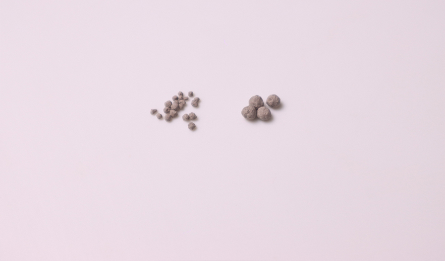 Coffee Small Particle Cat Litter -Product Display-1