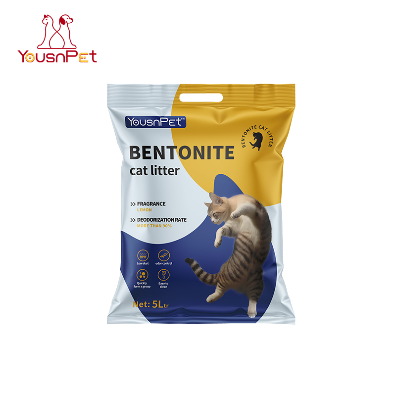 Lemon Ball Shape Bentonite Cat Litter